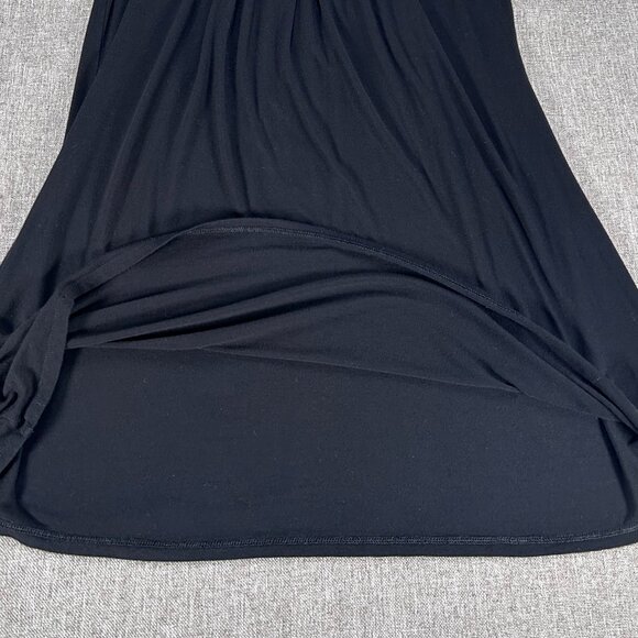 Kenneth Cole Reaction A-Line Dress Women's Medium Black White Crochet Casual - Picture 8 of 13